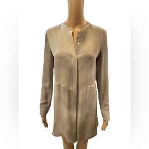 Beautiful ombre silk tunic from Wilfred ( Aritzia)